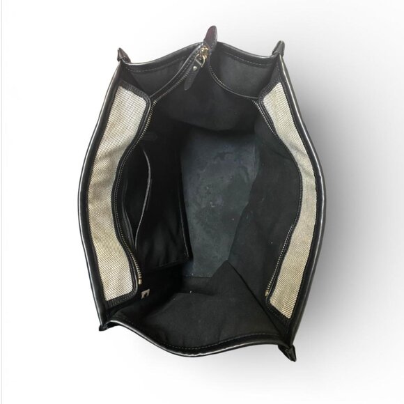 KATE SPADE - New York Ella Apple Tote Bag Top Handle Bag Blk/White/Red - Picture 2 of 6